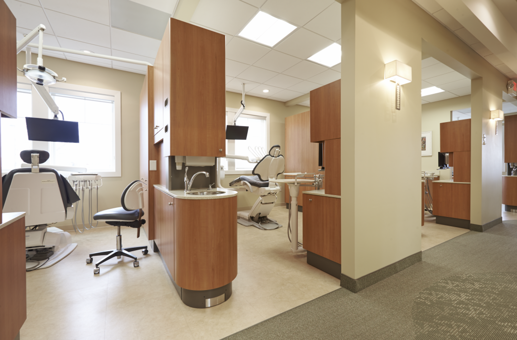Dental exam chairs
