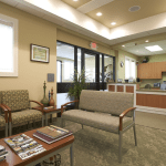 Interior office waiting area