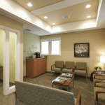Interior office waiting area